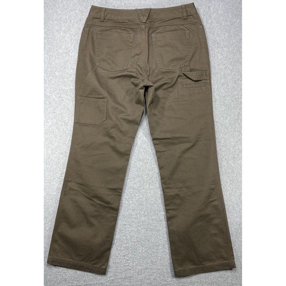 Duluth Pants‎ Womens 32x30 Brown Carpenter Hammer Loop Workwear Denim Utility - Picture 7 of 13